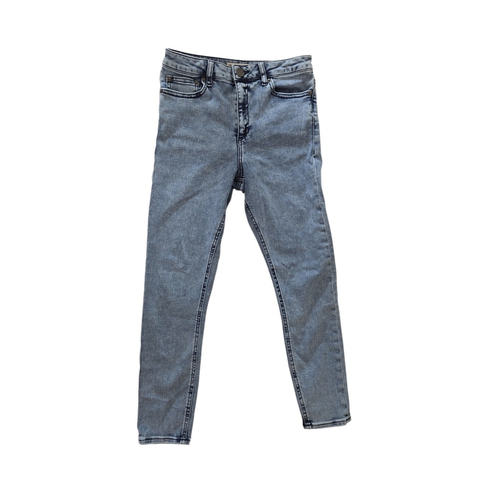ASOS Denim Skinny Jeans UK 28/28 Light Wash Stretch Women's